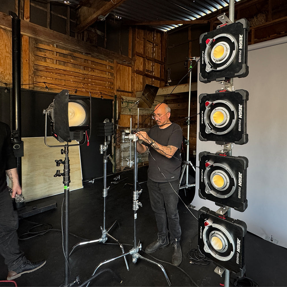 Flathead FH400B 400W constant power Bi-color flat light – GVM LED