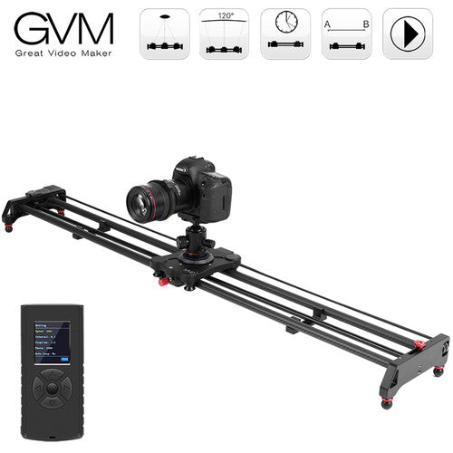 GVM GR-120QD Professional Video Carbon Fiber Motorized Camera Slider (48
