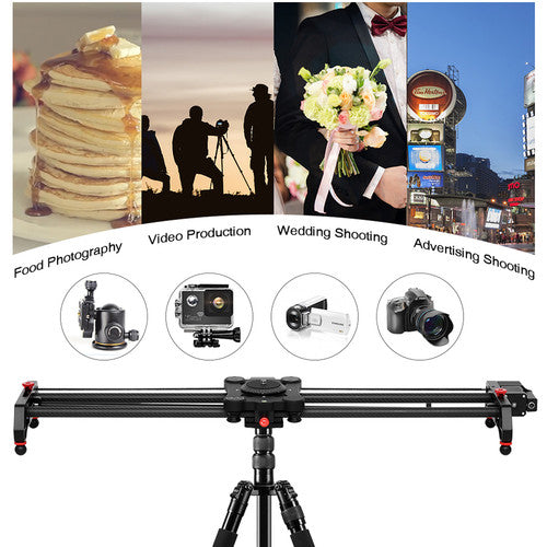 GVM GR-120QD Professional Video Carbon Fiber Motorized Camera Slider (48