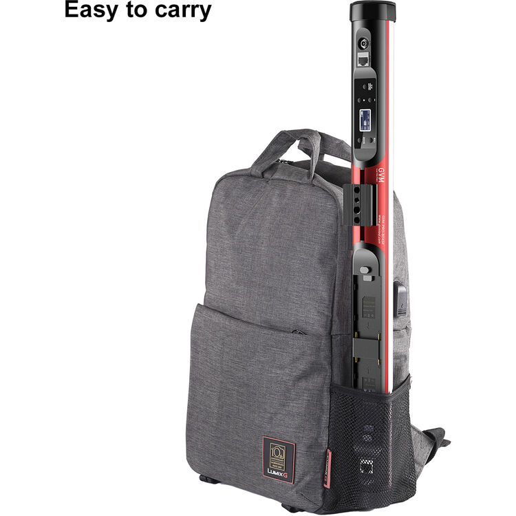 GVM RGB Tube Light with Softbox, 2 Packs 25W Handheld Wand Light, 24