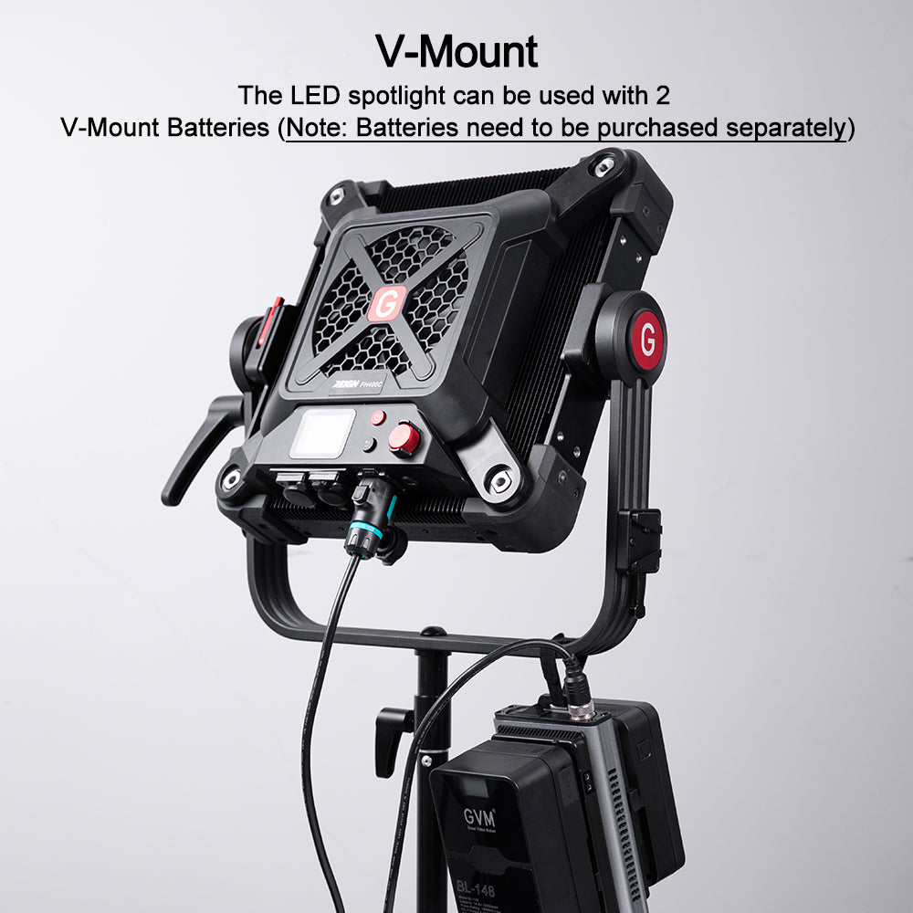 Flathead  FH400B  400W constant power Bi-color   flat  light