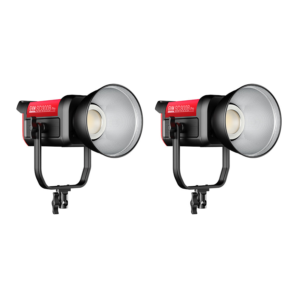 GVM PRO-SD300B 300W Bi-Color Monolight V-mount Mesh Bluetooth - GVM