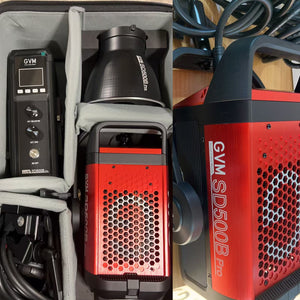 GVM PRO-SD500B 500W Bi-Color Monolight （Open Box） - GVM