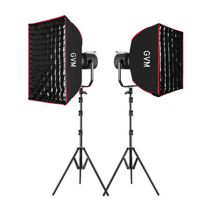 GVM SD200D 200W Bi-Color  LED Video Light(2-Light KIT)