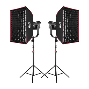 GVM SD600D-II 600W Upgraded  Bi-Color LED Video Light（2-Light KIT）