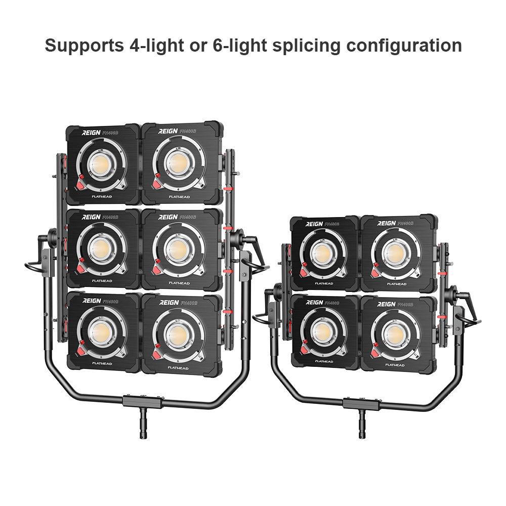 Flathead  FH400B  400W constant power Bi-color   flat  light