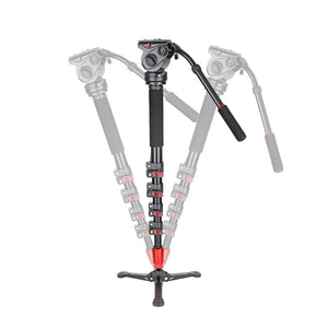 GVM-D190 Monopod for Hydraulic Fluid head