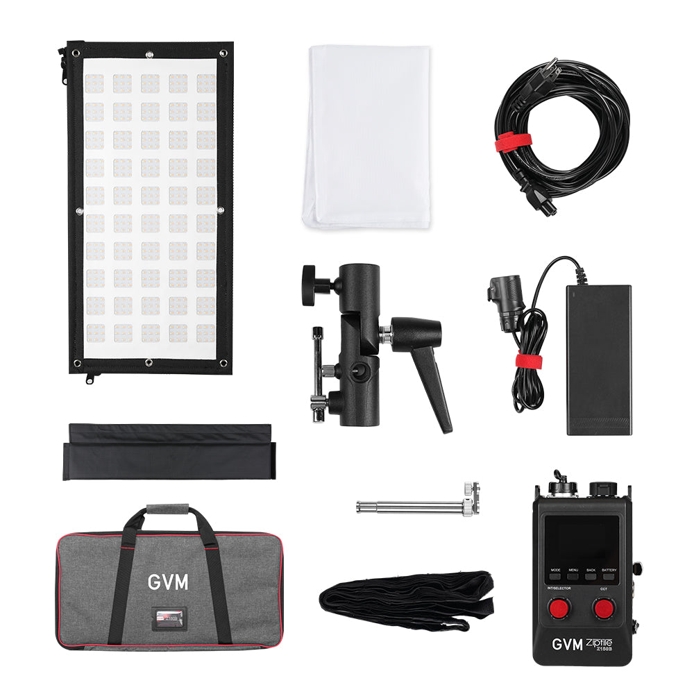 Zip Tile Z150B 150W Bicolor can be spliced, portable, support USB-C firmware upgrade light