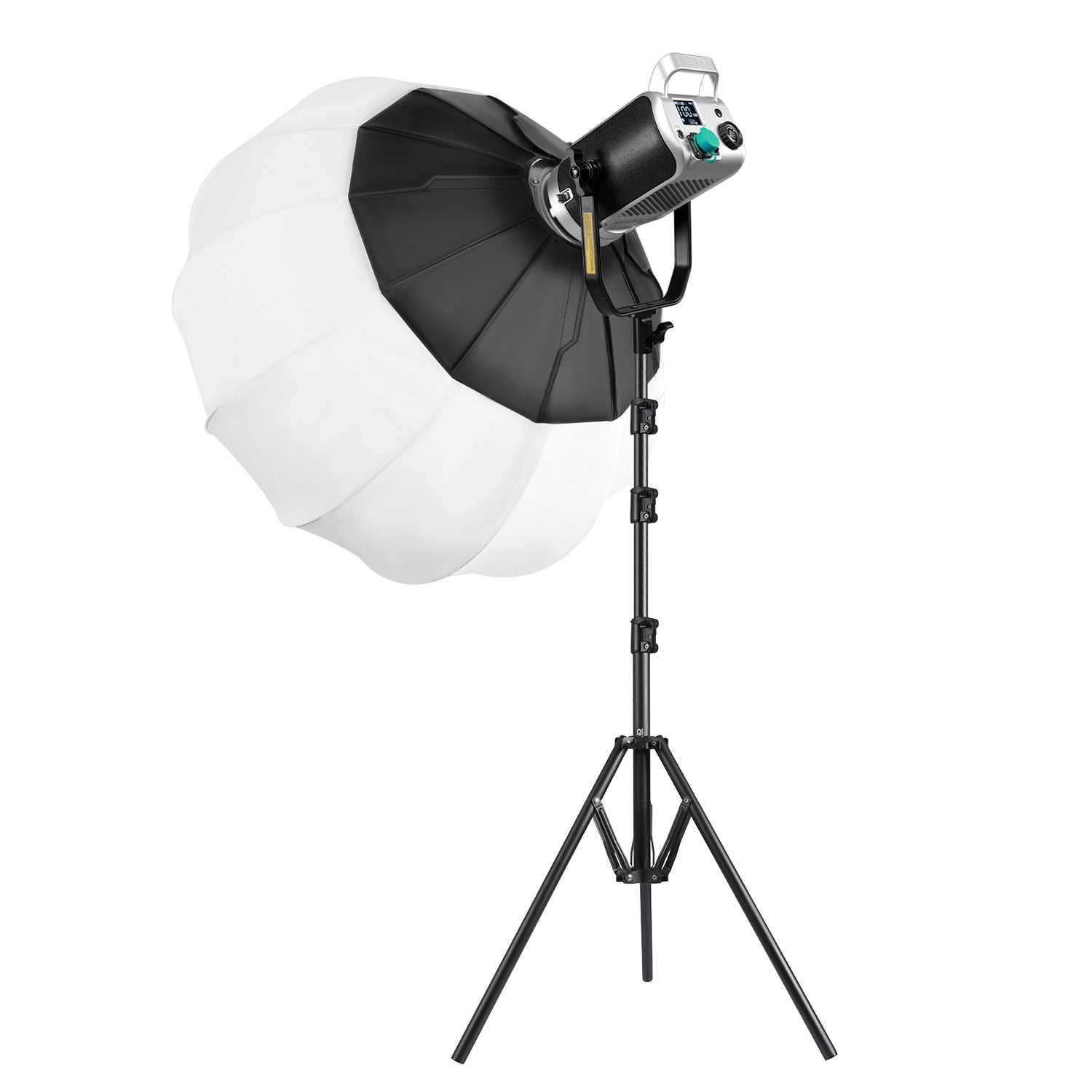 GVM SD300D Bi-Color LED Video Spotlight Kit with Stand and Lantern Softbox