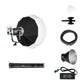 GVM SD300D Bi-Color LED Video Spotlight Kit with Stand and Lantern Softbox - GVM