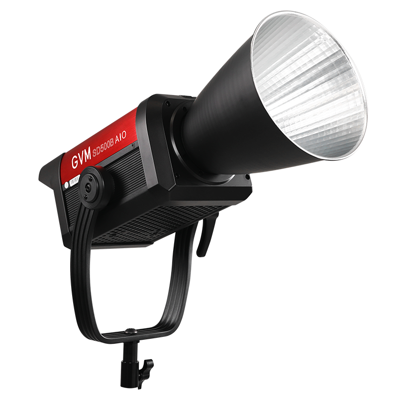 GVM SD500B AIO 500W Bi-Color Integrated Spotlight - GVM