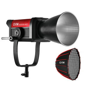 GVM SD500B AIO 500W Bi-Color Integrated Spotlight(Includes 1 Free 35.43'' Softbox $109.00) - GVM