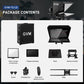 Gvm Teleprompter Travel Kit With 18.5 Android All In One Monitor And Flight Case - GVM