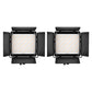 GVM-800D-III 40W Bi-color and RGB Video Panel Light(2-Light Kit)