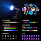 GVM PL60C RGB Pocket LED Monolight (2-Light Kit)