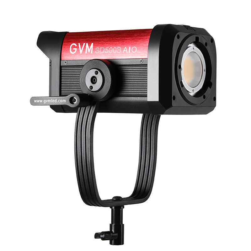 GVM SD500B AIO 500W Bi-Color Integrated Spotlight - GVM