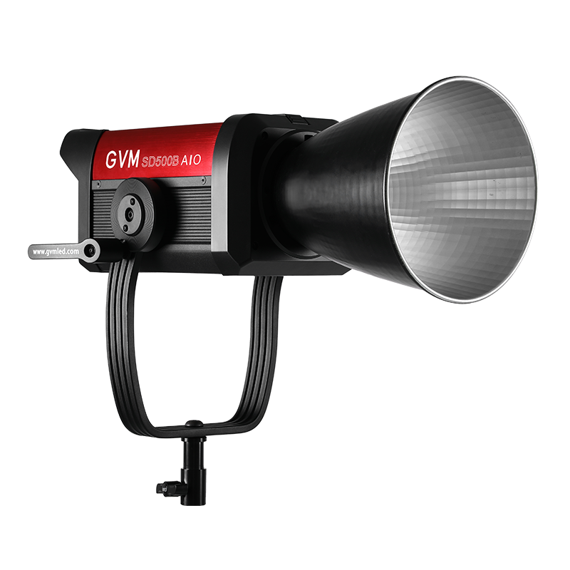 GVM SD500B AIO 500W Bi-Color Integrated Spotlight - GVM