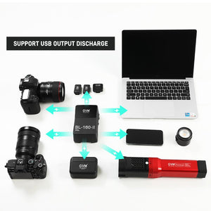 95wh/160wh V - mount Rechargeable Battery for GVM - SD600D/SD600D - Ⅱ/PRO SD400B/SD500B/SD650B - GVM