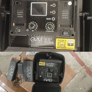 GVM-800D-II 40W Bi-color and RGB Video Panel Light（Open Box） - GVM