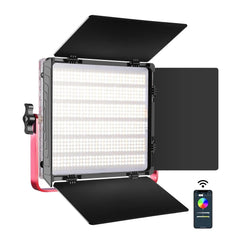 GVM - 1200D 50W Bi - Color+50W RGB 2lamp - Video Light With Softbox - GVM