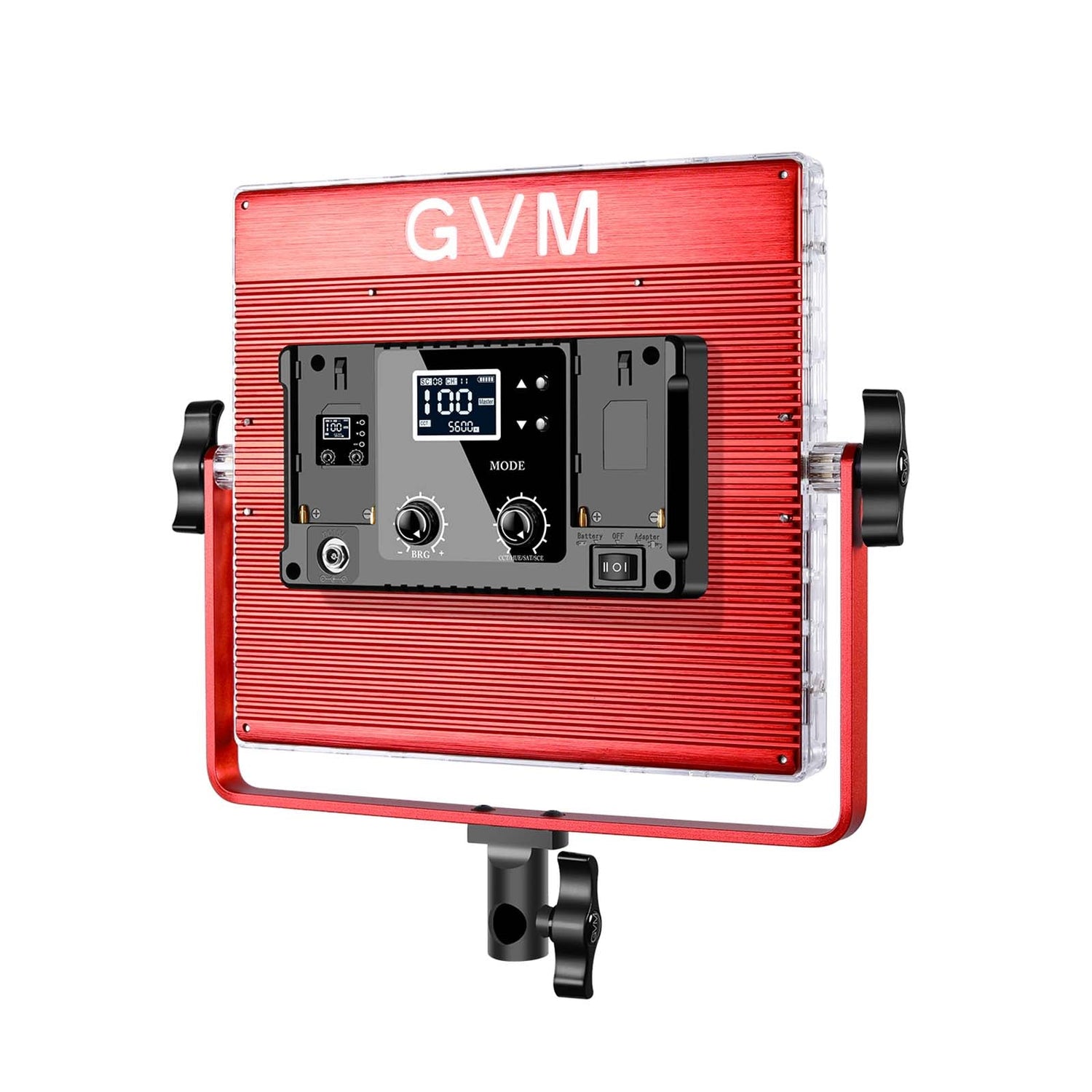 GVM - 1200D 50W Bi - Color+50W RGB Video Light - GVM