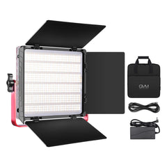 GVM - 1200D 50W Bi - Color+50W RGB Video Light - GVM