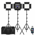 GVM 50RS RGB LED Light Panel Video Lighting Kit 2 - light - kit - GVM