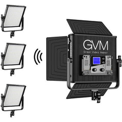 GVM 50RS RGB LED Light Panel Video Lighting Kit 2 - light - kit - GVM