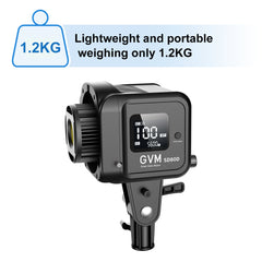 GVM 80w Bi-Color Spotlight (BOGO)(Add 2 lights to cart) - GVM