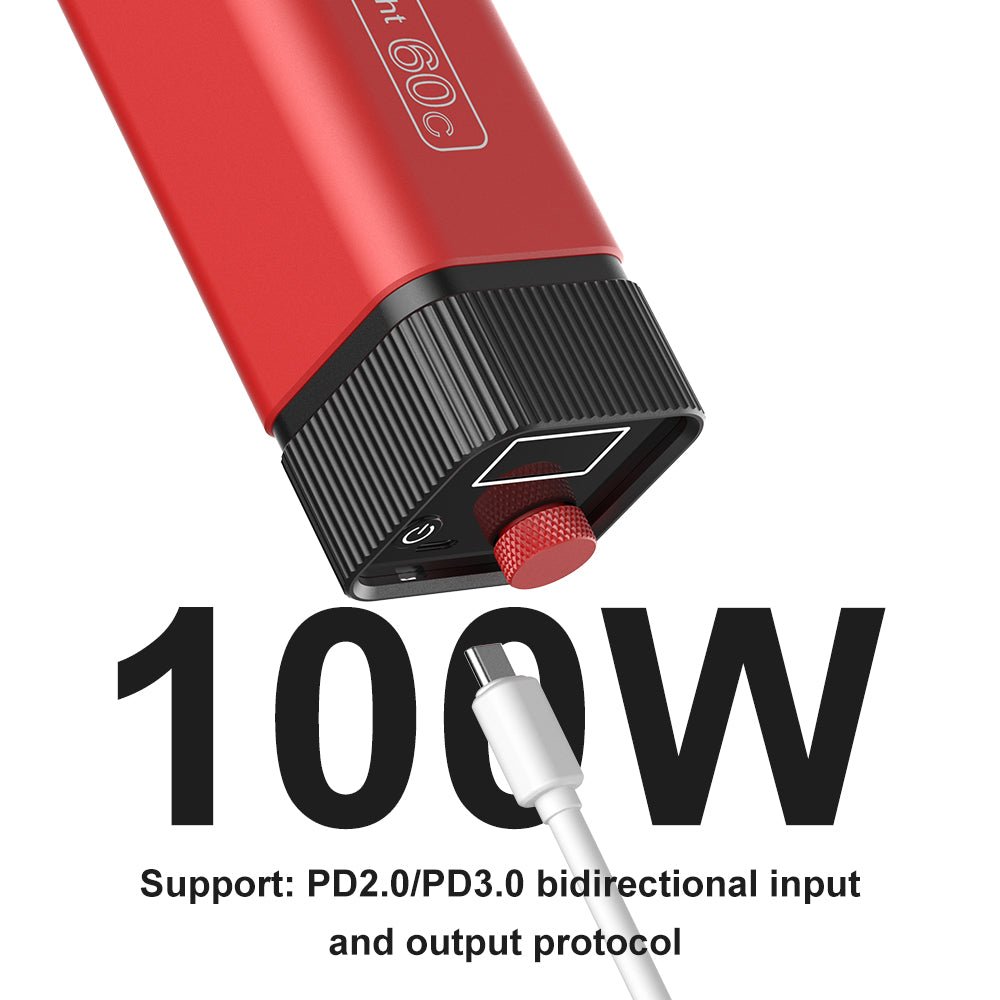 GVM - PD60C Waterproof Built - in Battery Model 60W Flashlight (RGB) - JIAN CHENG TECHNOLOGY INC.