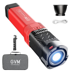 GVM - PD60C Waterproof Built - in Battery Model 60W Flashlight (RGB) - JIAN CHENG TECHNOLOGY INC.