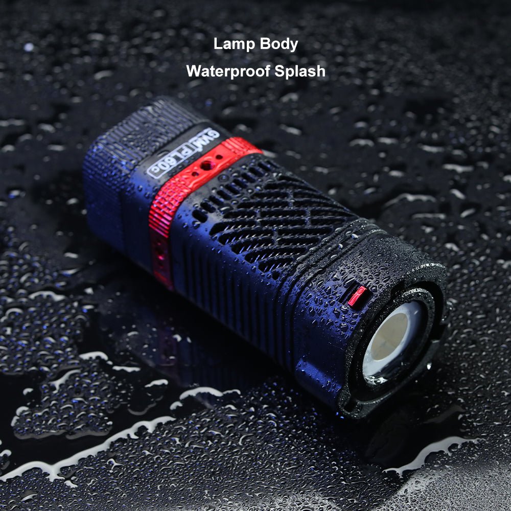 GVM PL60C Waterproof External 60W RGB Flashlight with Battery - GVM