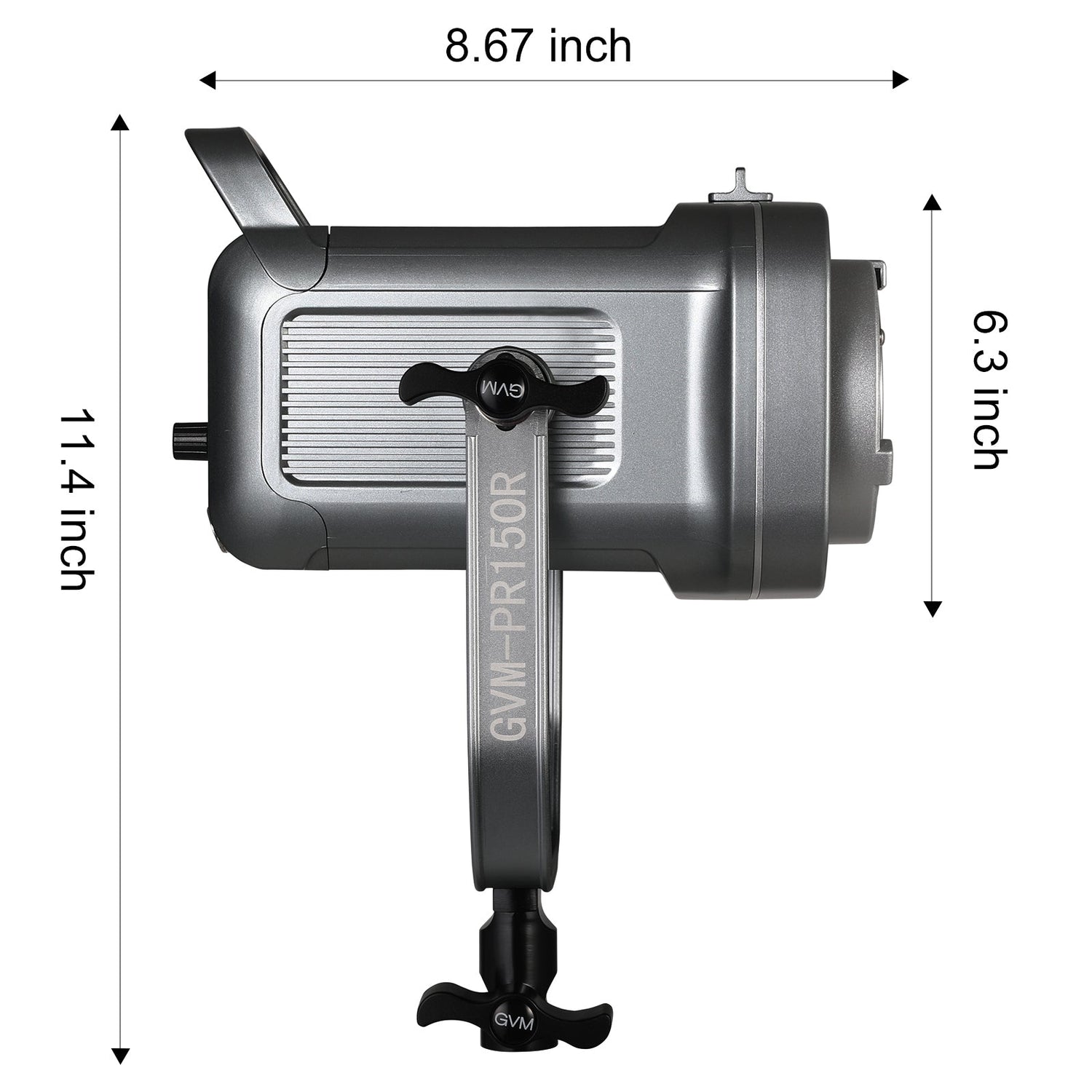 GVM PR - 150R 150W RGB/Bi - Color LED Video Light(BOGO) - GVM