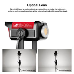 GVM PRO - SD400B 400W Waterproof Bi - Color Monolight(V - mount & Mesh Bluetooth) - JIAN CHENG TECHNOLOGY INC.