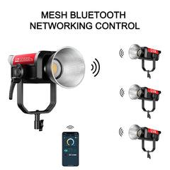 GVM PRO - SD500B 500W Waterproof Bi - Color Monolight(V - mount & Mesh Bluetooth) - JIAN CHENG TECHNOLOGY INC.