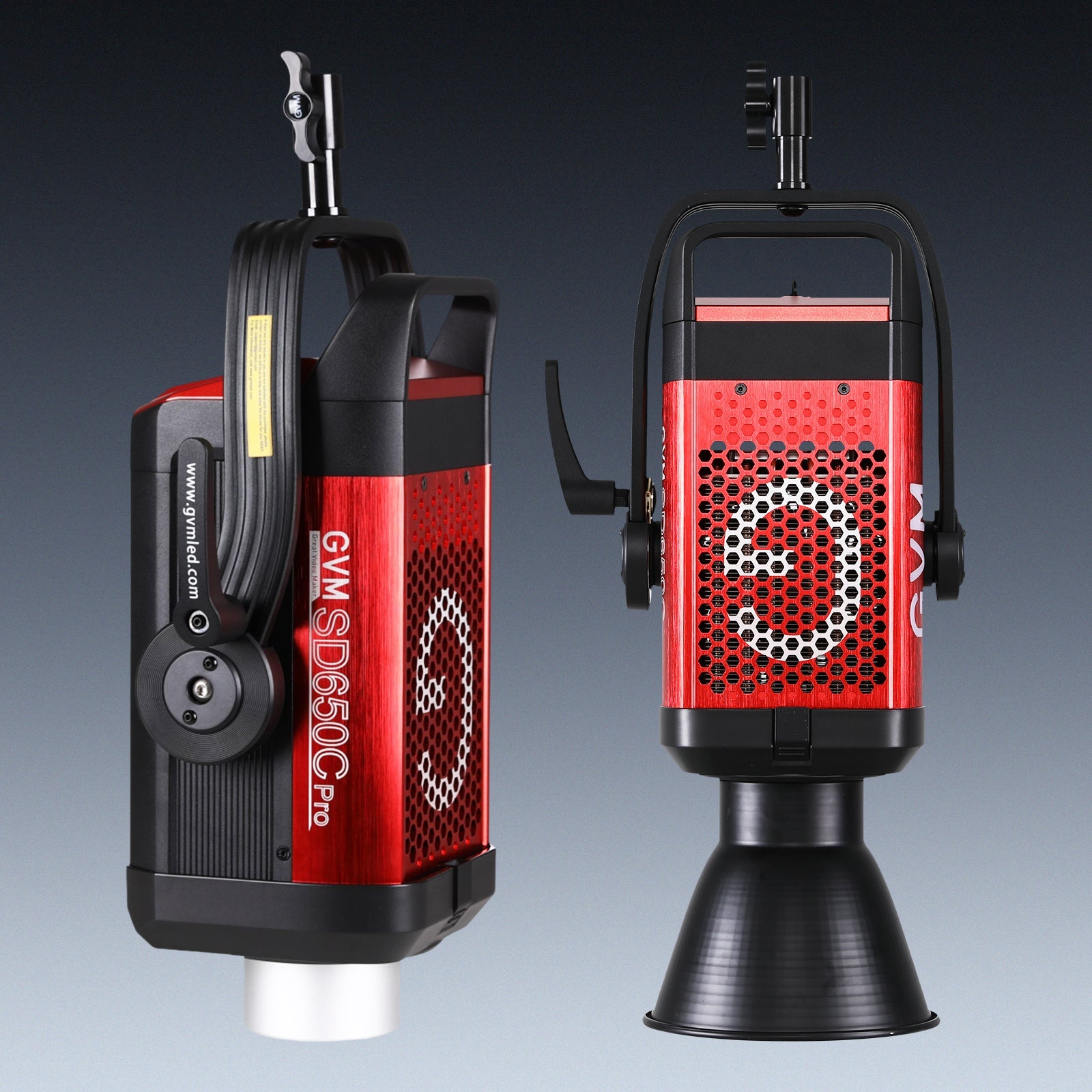 GVM PRO SD650C 650W High Power RGB&Bi - Color Monolight - JIAN CHENG TECHNOLOGY INC.