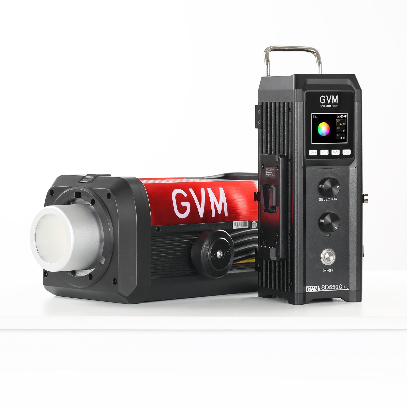 GVM PRO SD650C 650W High Power RGB&Bi - Color Monolight - JIAN CHENG TECHNOLOGY INC.