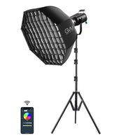 GVM SD200R RGB Bi - Color LED Video Light Monolight - GVM