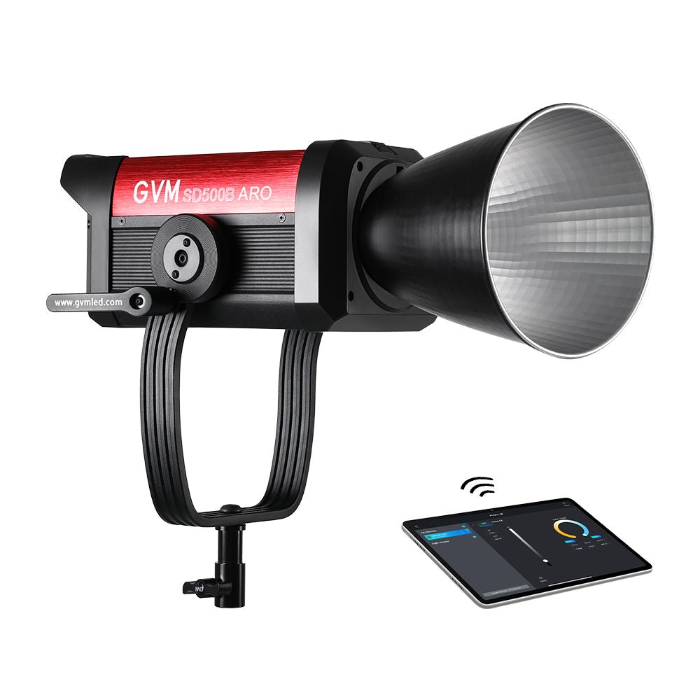 GVM SD500B AIO 500W Bi - Color Integrated Spotlight - JIAN CHENG TECHNOLOGY INC.