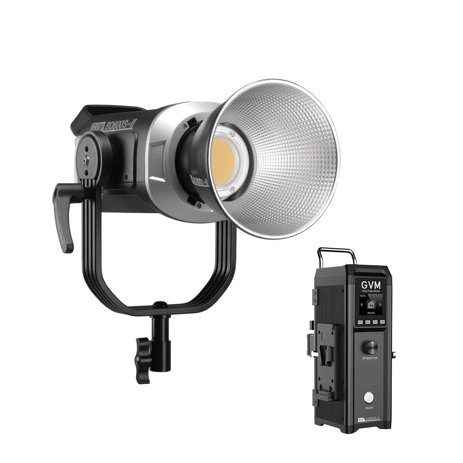 GVM SD600S - II 600W Upgraded Daylight LED Video Light - GVM