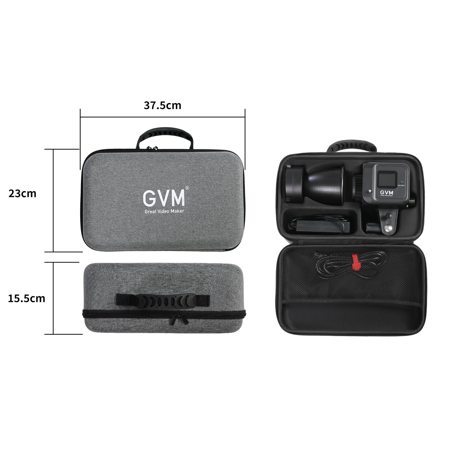 GVM SD80D 80w Bi - Color Outdoor Portable Spotlight（BOGO)(Only Jan 13th) - JIAN CHENG TECHNOLOGY INC.