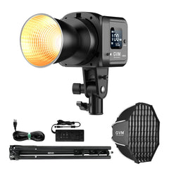 GVM SD80D 80w Bi-Color Spotlight Daylight with Softbox - GVM