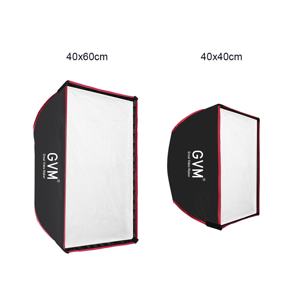 GVM SD80D 80w Bi - Color Spotlight Daylight with Softbox - JIAN CHENG TECHNOLOGY INC.