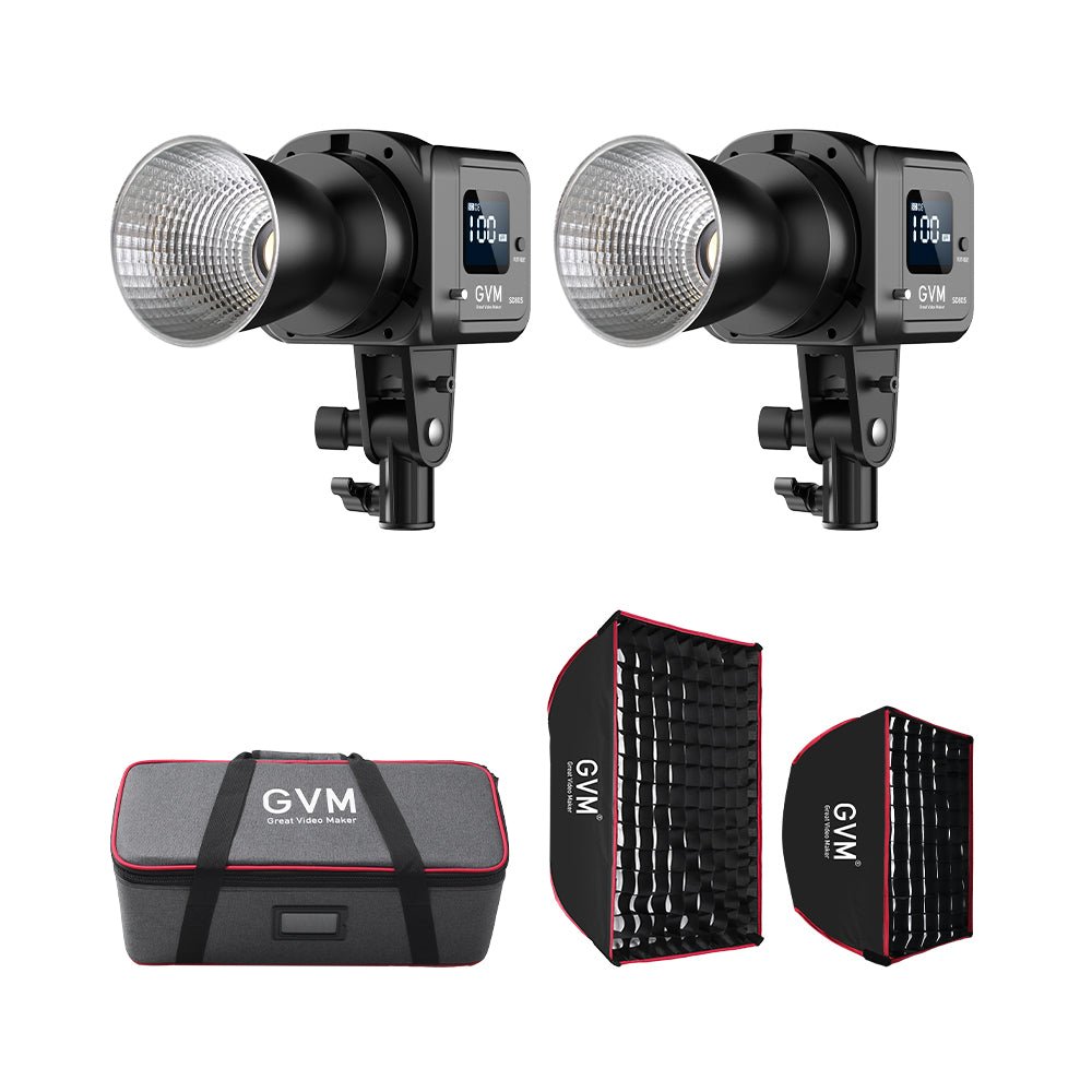 GVM SD80S 80w Spoltlight Daylight Can use Battery – JIAN