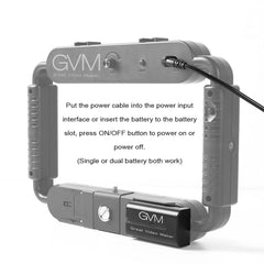 GVM TL - 10S Smartphone Video Camera Rig Light with Bluetooth Control - JIAN CHENG TECHNOLOGY INC.