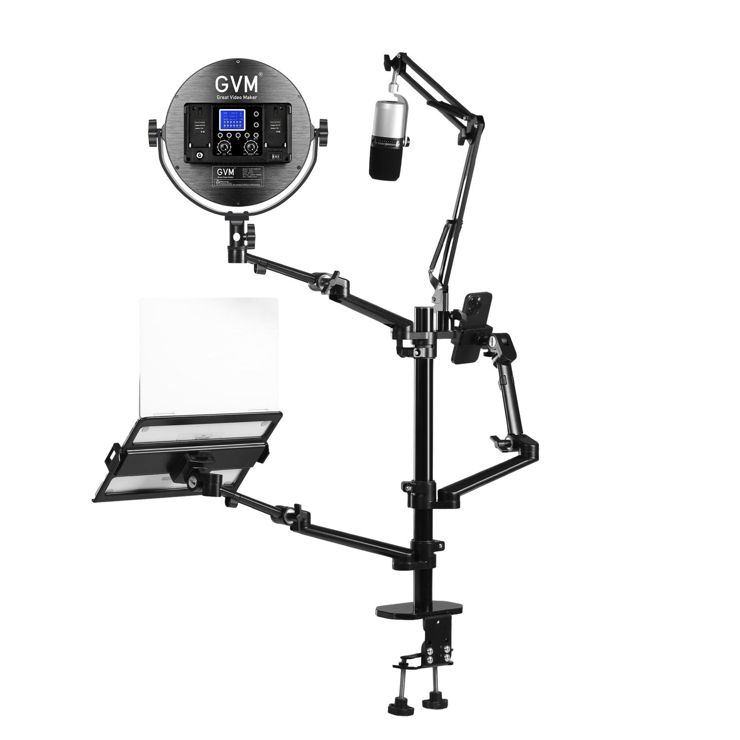 GVM - ZJ - Z1 Floor - standing Mobile Live Streaming Stand - GVM