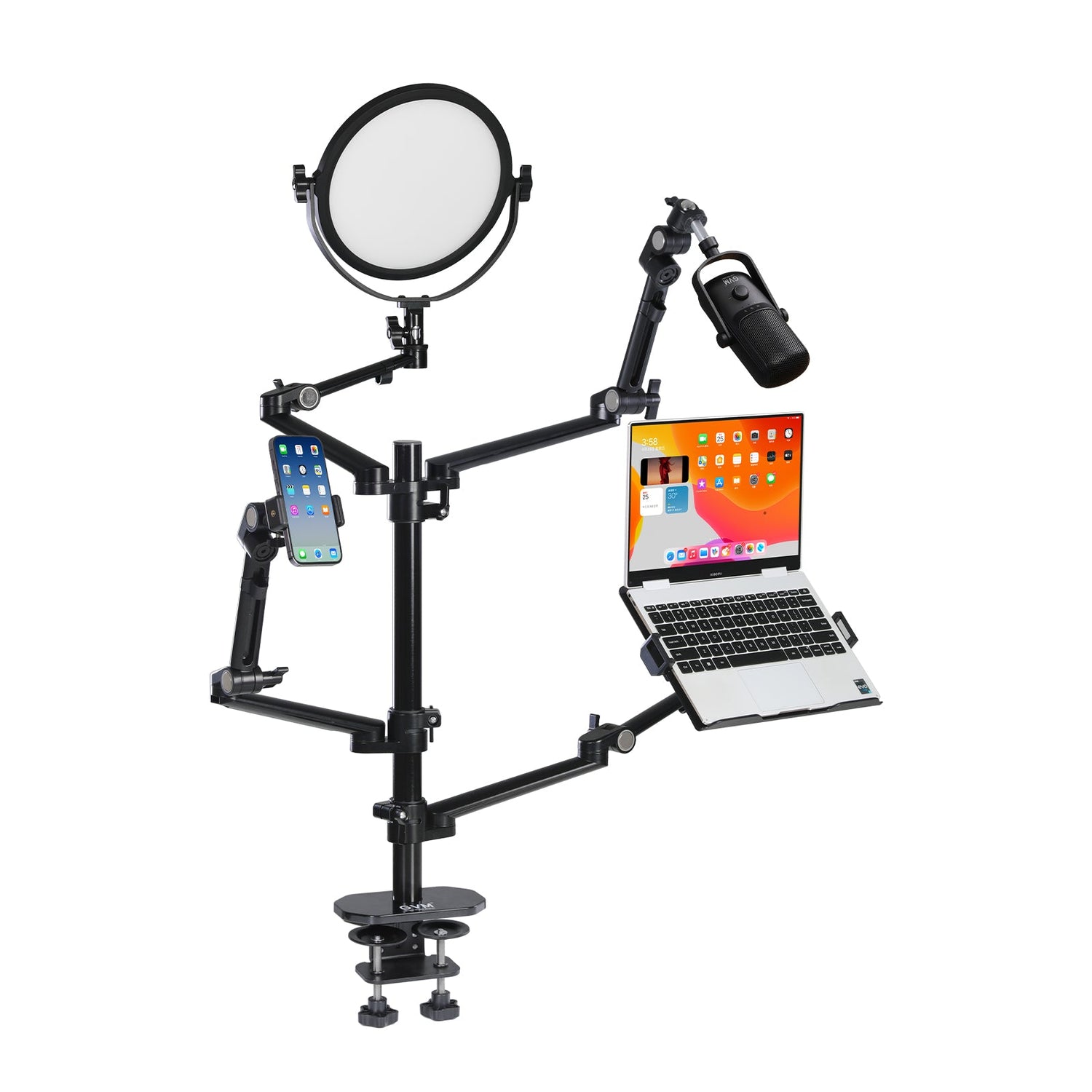 GVM - ZJ - Z1 Floor - standing Mobile Live Streaming Stand - JIAN CHENG TECHNOLOGY INC.