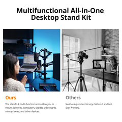 GVM - ZJ - Z1 Floor - standing Mobile Live Streaming Stand - JIAN CHENG TECHNOLOGY INC.