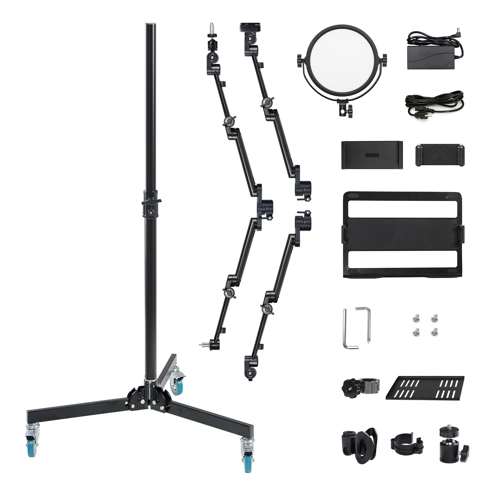 GVM - ZJ - Z2 Floor - standing Mobile Live Streaming Stand - JIAN CHENG TECHNOLOGY INC.