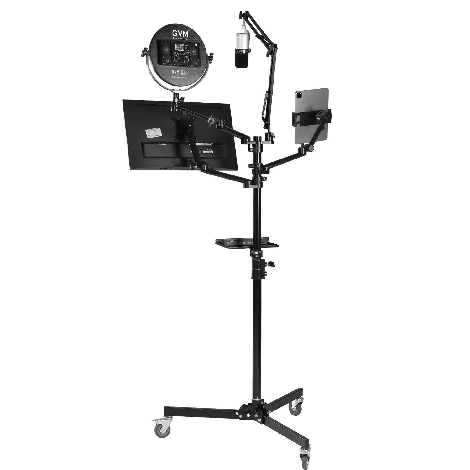 GVM - ZJ - Z2 Floor - standing Mobile Live Streaming Stand - GVM